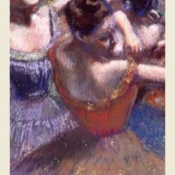 Edgar Degas Dancers 1899 Impressionist Ballet Painting Art Print