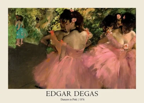 Edgar Degas Dancers in Pink 1876 Impressionist Art Print