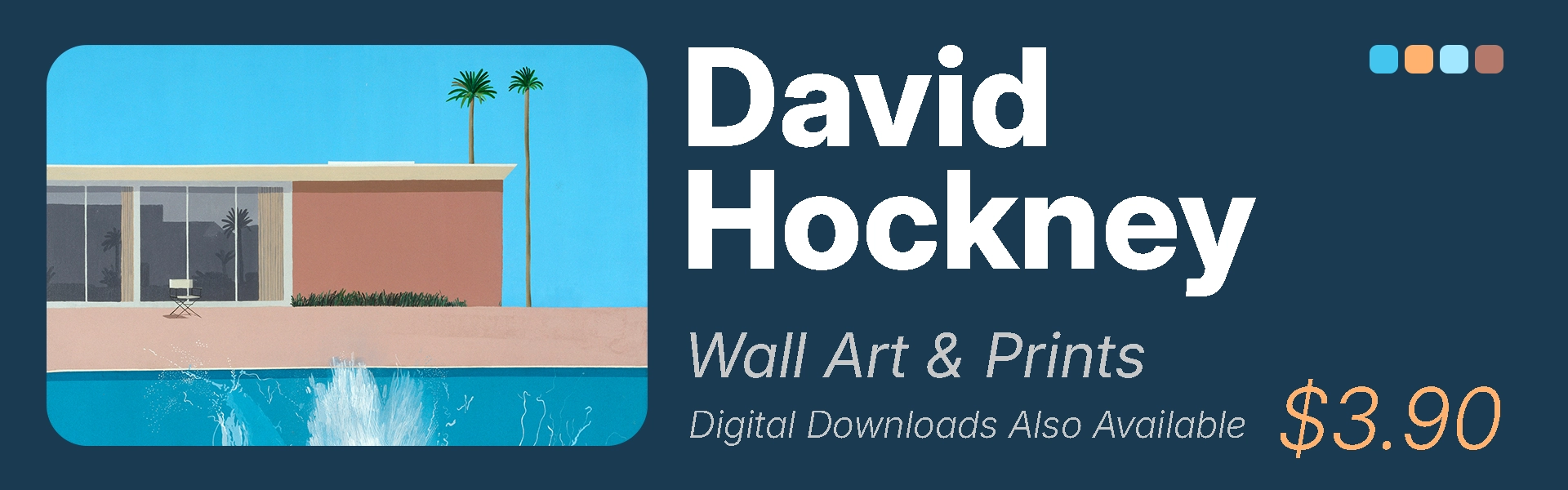 David Hockney Paintings - Prints, Posters & Digital Downloads