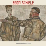 Egon Schiele Doppelbildnis Benesch 1913 Expressionist Art Print