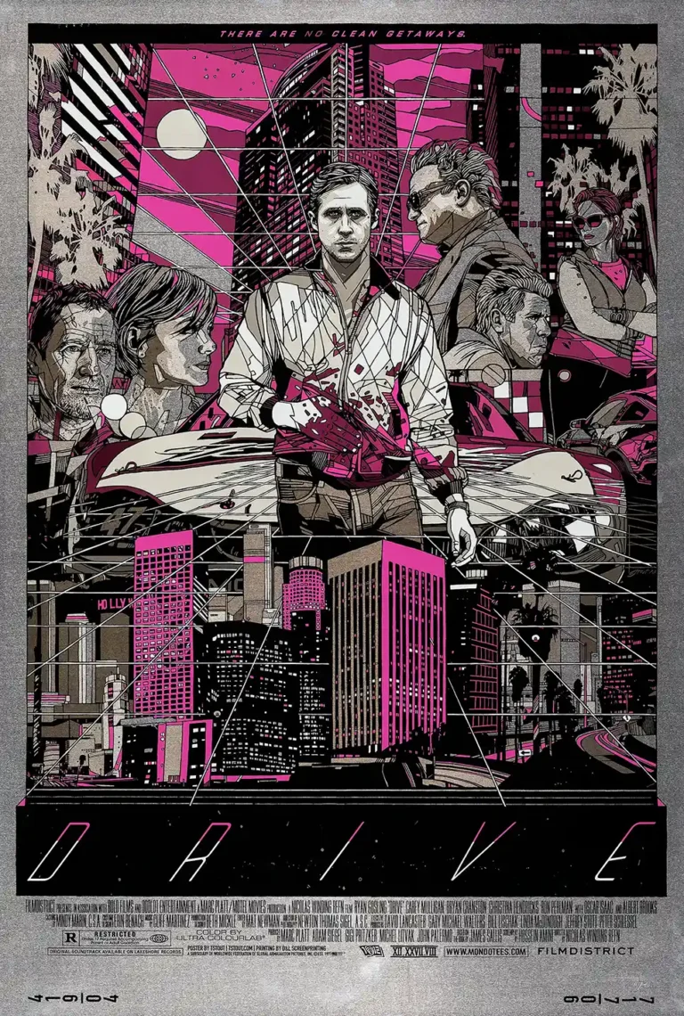 Drive Movie Poster - by Tyler Stout