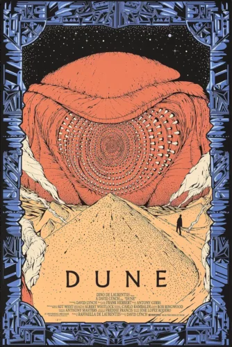 Kilian Eng Dune 1984 Sandworm Mondo Illustration Movie Poster