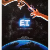 E.T. the Extra-Terrestrial Vintage 1982 Science Fiction Movie Poster