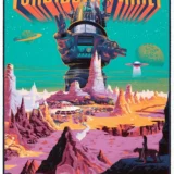 Forbidden Planet Retro Sci-Fi Laurent Durieux Illustration Movie Poster
