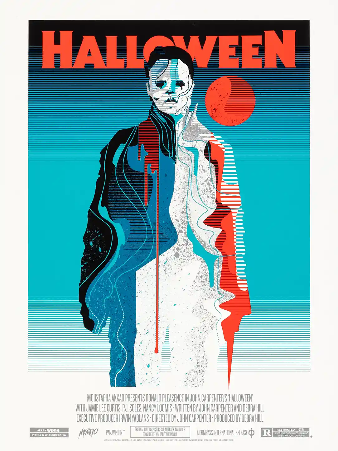 John Carpenter's Halloween Mondo Poster by We Buy Your Kids | Michael Myers Art Print