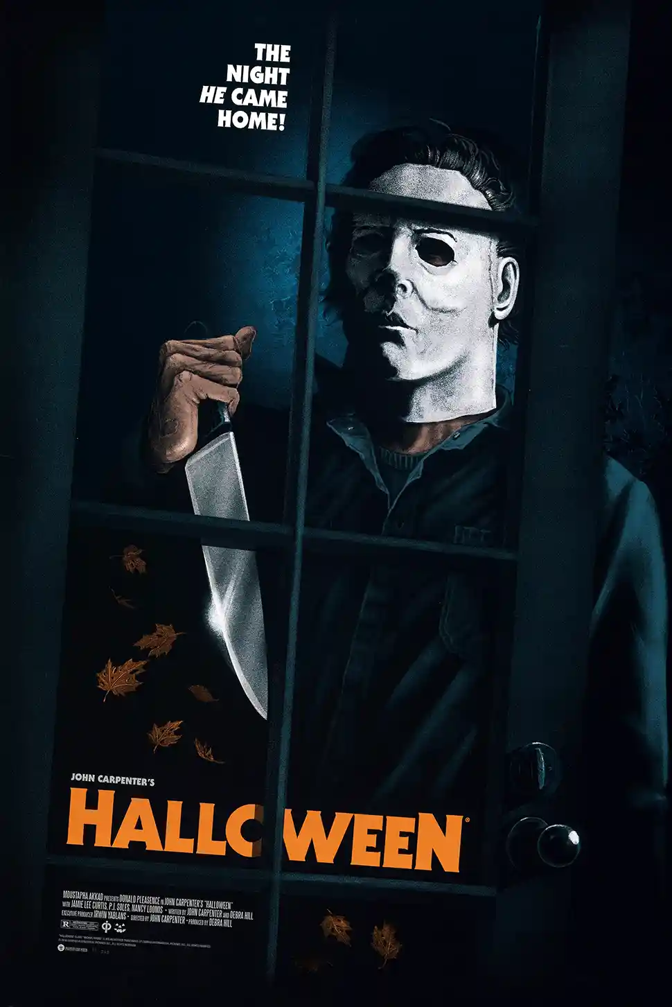 John Carpenter's Halloween (2018) Michael Myers "The Night He Came Home" Art Poster