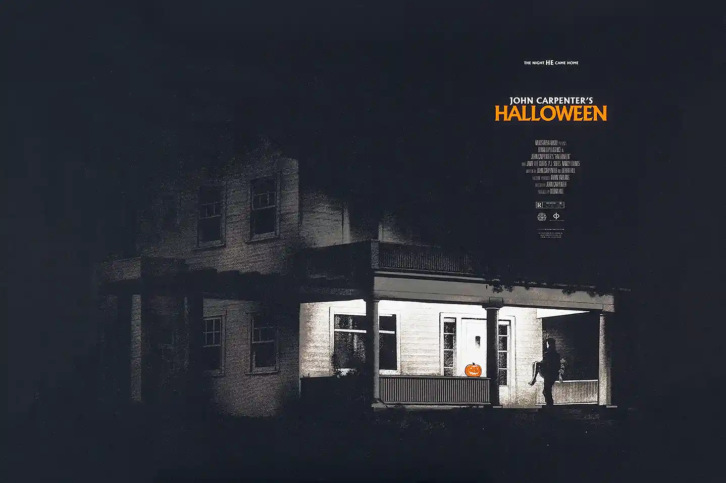 John Carpenter's Halloween Mondo Poster | Phantom City Creative 'The Night He Came Home' Art