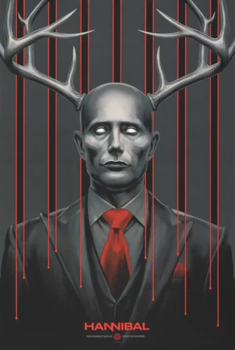 Hannibal TV Series Phantom City Creative Mondo Movie Poster
