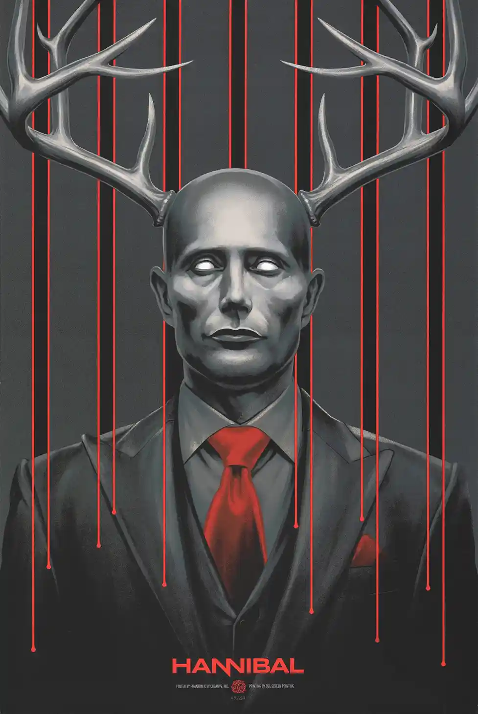 Hannibal TV Series Poster | Phantom City Creative Mondo Art Print