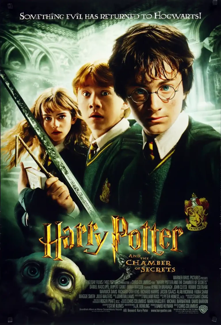 Harry Potter And The Chamber Of Secrets Movie Poster - 2002 Original Theatrical Poster