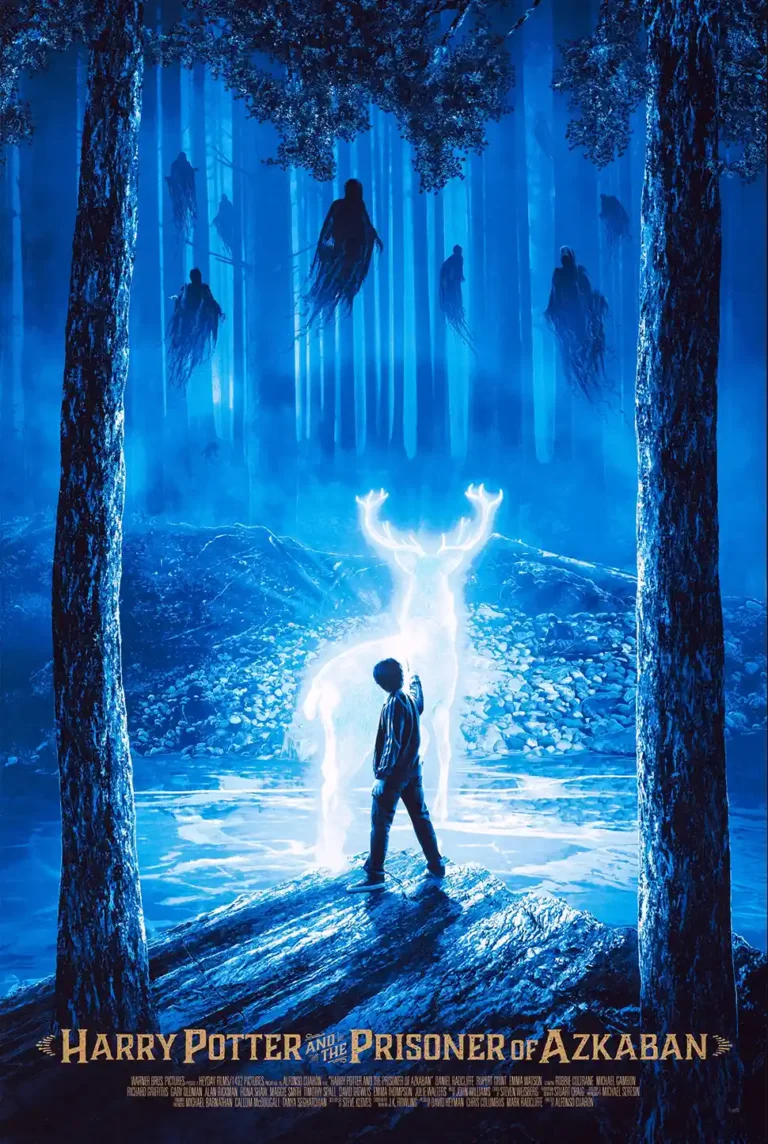 Harry Potter and the Prisoner of Azkaban Patronus Movie Poster - Kevin Wilson Art Print