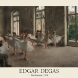 Edgar Degas The Rehearsal 1878 Ballet Dancers Fine Art Print