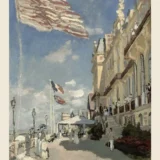 Claude Monet Hôtel des Roches Noires Trouville 1870 Art Print