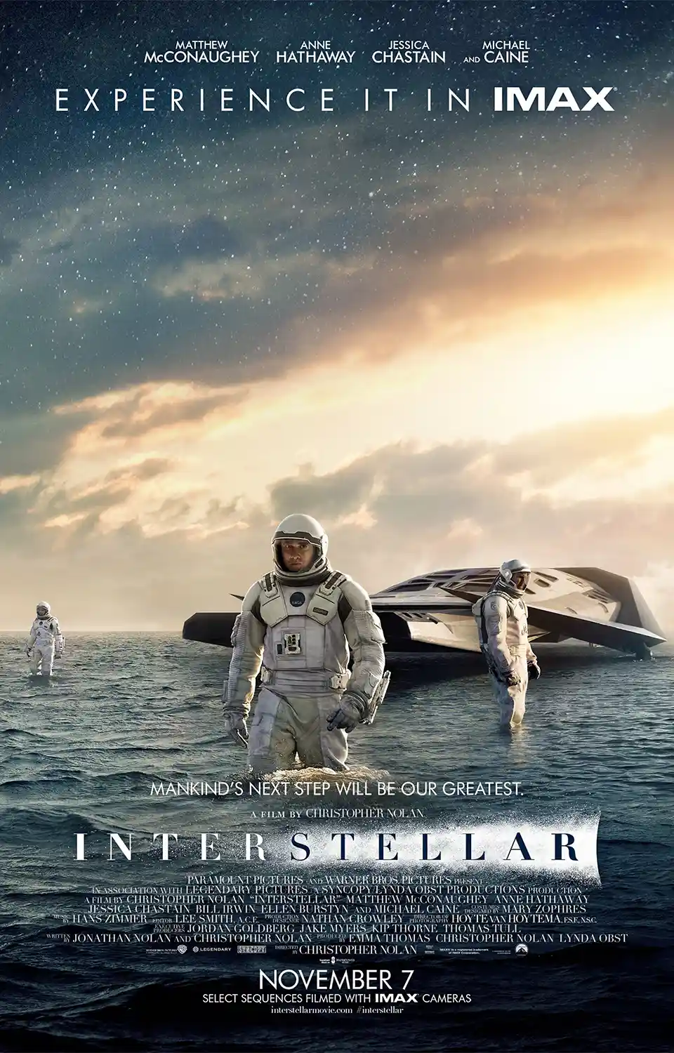 Interstellar Movie Poster – Collector Poster (Style A): Modern Sci-Fi Wall Art Print