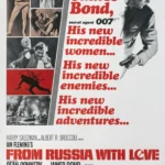 James Bond From Russia with Love Movie Poster 1963 scaled
