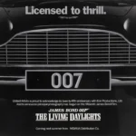 The Living Daylights Movie Poster – 1987 Teaser Poster: Vintage Wall Art Print 1 James Bond The Living Daylights Movie Poster 1987