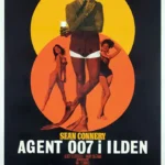 James Bond Thunderball Danish Movie Poster 1965