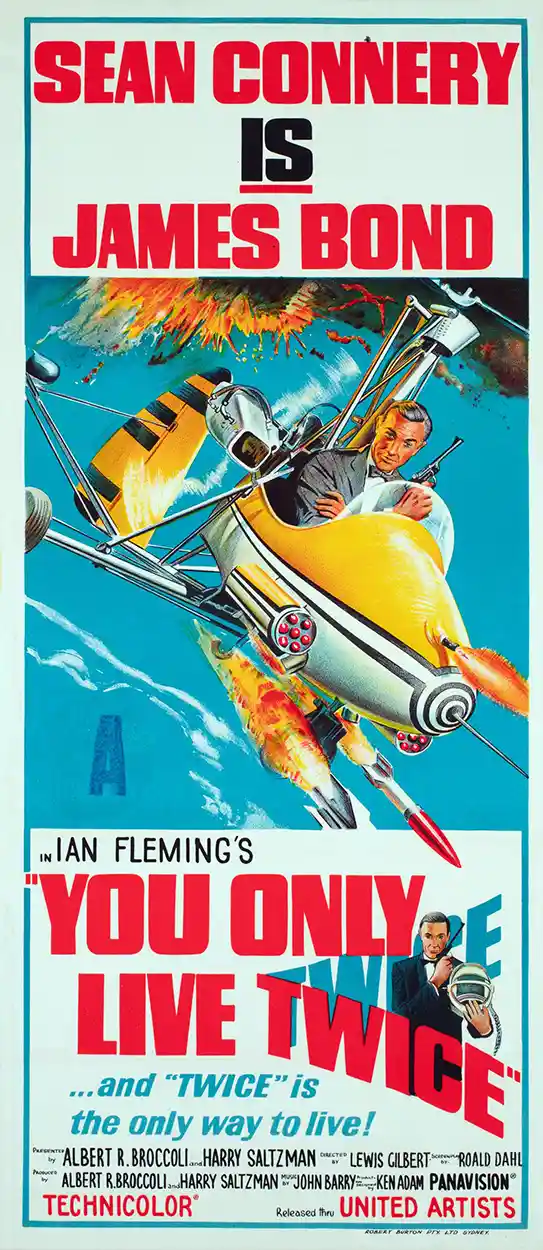 You Only Live Twice Movie Poster – Collector Poster: Vintage Wall Art Print