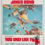 James Bond You Only Live Twice Movie Poster 1967