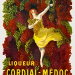 Liquer Cordial Medoc G. A. Jourde Bordeaux 1907 print in high resolution by Leonetto Cappiello