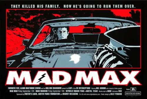 Mad Max Billy Perkins Mondo 2008 V8 Interceptor Movie Poster