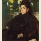 Edgar Degas Mademoiselle Malot 1877 Impressionist Fine Art Print