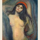 Edvard Munch Madonna 1894 Expressionist Masterpiece Art Print