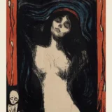 Edvard Munch Madonna 1902 Expressionist Exhibition Art Print