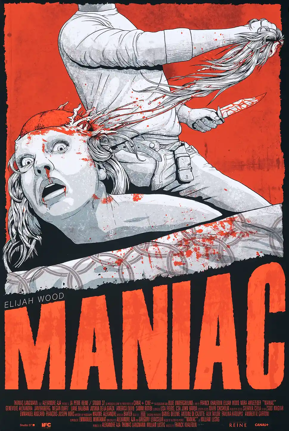 Maniac (2012) Jeff Proctor Mondo Poster | Horror Movie Cult Classic Art Print 3 Maniac (2012) Jeff Proctor Mondo Poster | Horror Movie Cult Classic Art Print