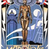 Fritz Lang's Metropolis Movie Poster by William Stout