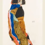 Egon Schiele Moa 1911 Expressionist Portrait Art Print