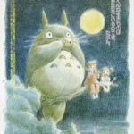 My Neighbor Totoro Japanese Movie Poster 1988 scaled