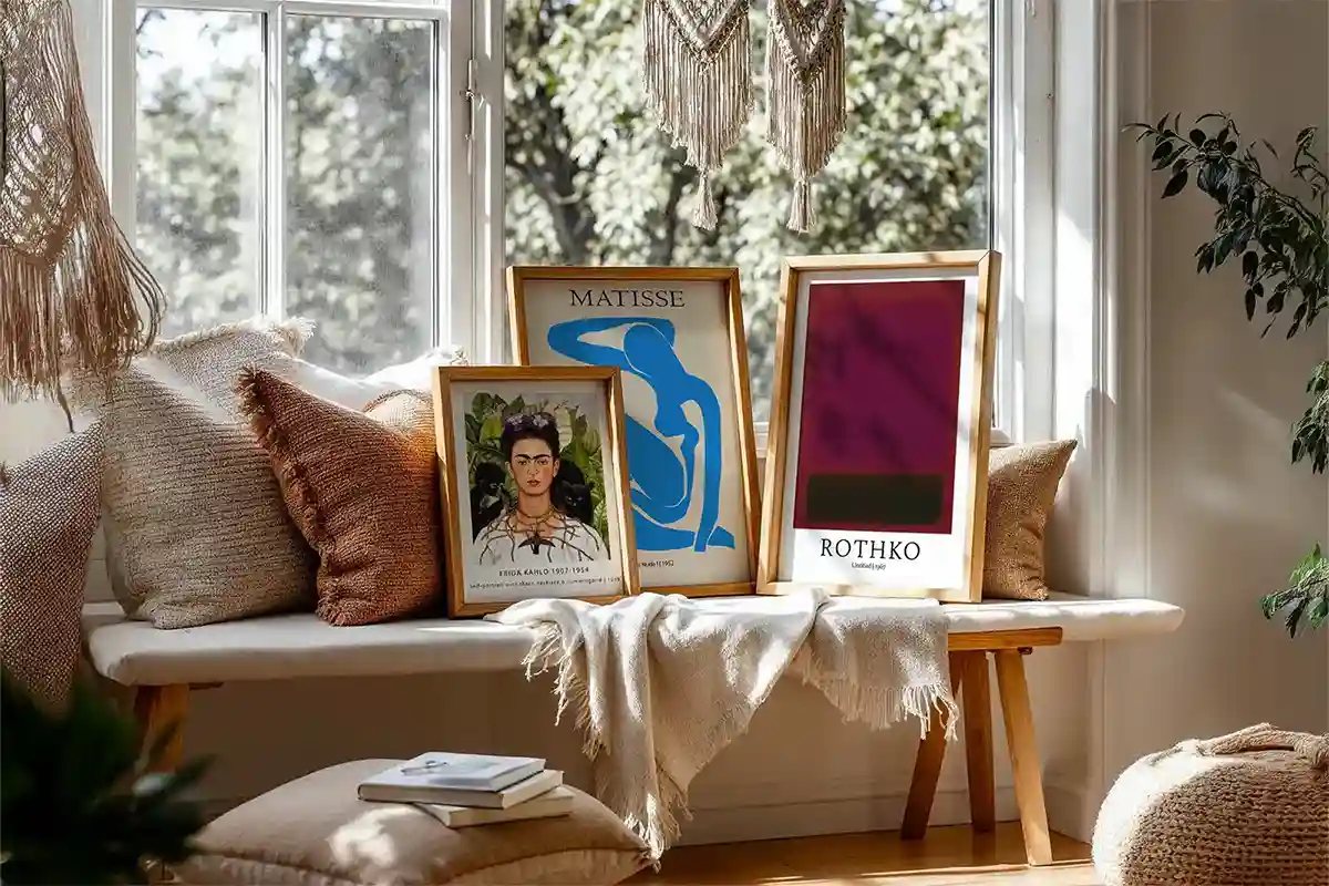 Painting wall art including abstract, modern, and classic masterpieces