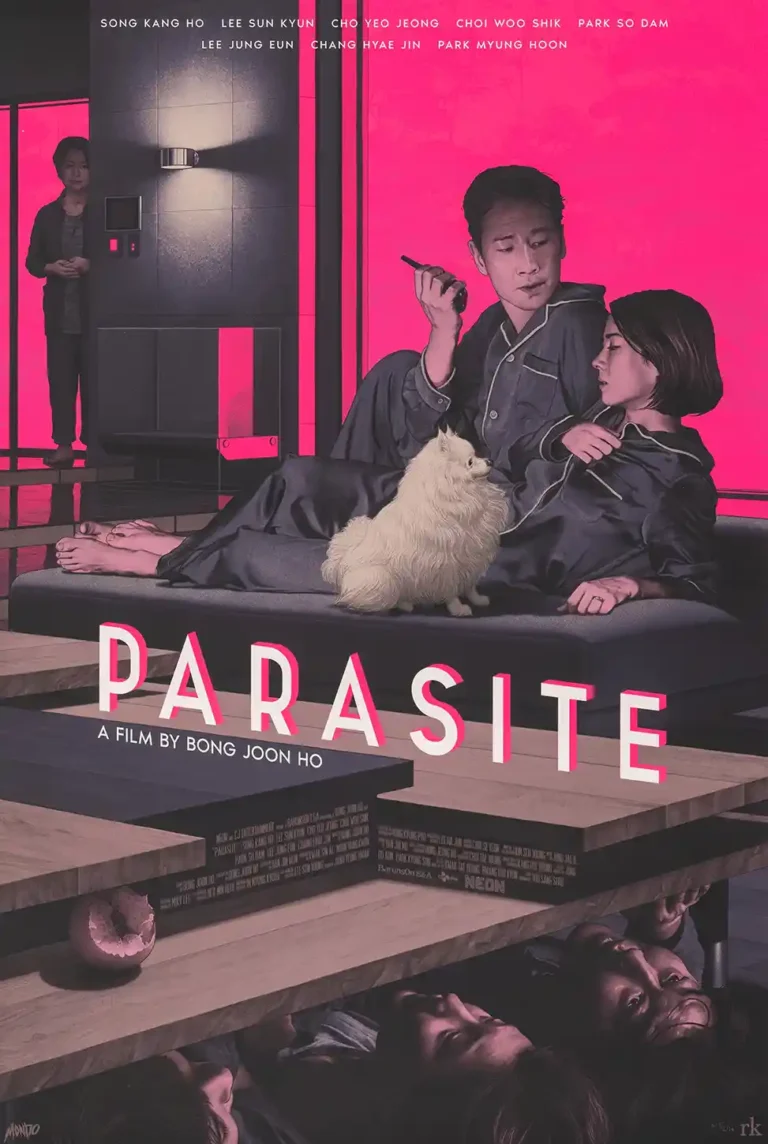Rory Kurtz 'Parasite' Mondo Movie Poster - Bong Joon-ho Art Print