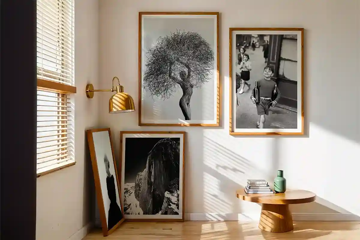 Photography prints with landscapes, cityscapes, and wildlife