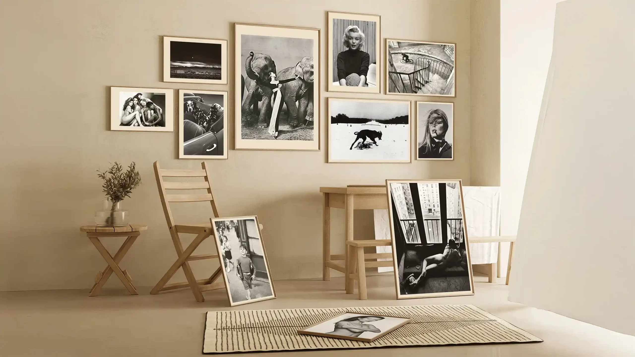 Photography prints collection