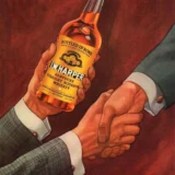 I.W. Harper Present It Proudly Vintage Bourbon Whiskey Art Print