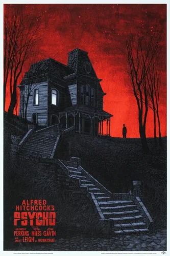 Daniel Danger Bates House Psycho Movie Poster