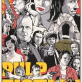 Pulp Fiction Movie Montage Movie Poster by Joshua Budich