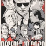 Reservoir Dogs 62 150 by Joshua Budich Spoke Art 2011