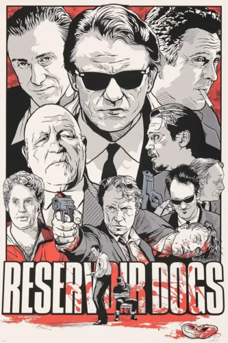 Reservoir Dogs Joshua Budich Alternative Movie Poster
