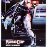 RoboCop 1987 Vintage Detroit Sci-Fi Movie Poster