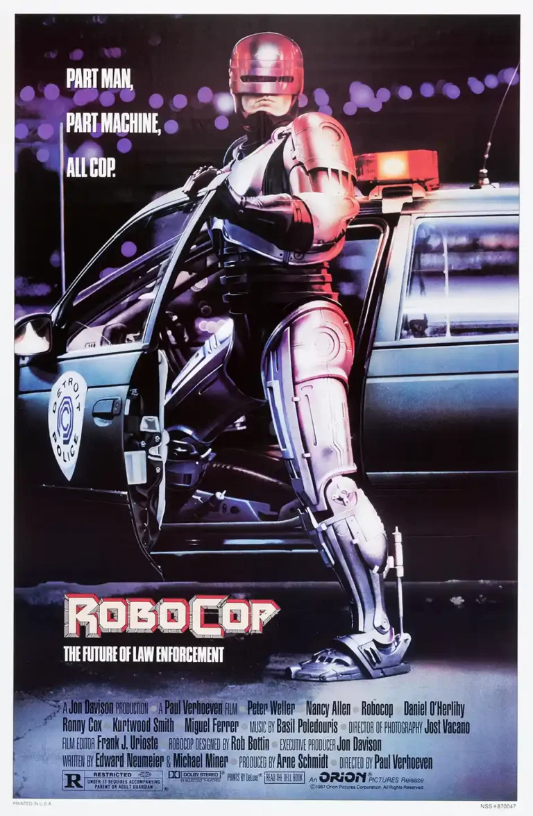 Robocop Movie Poster - 1987 Original Theatrical Poster