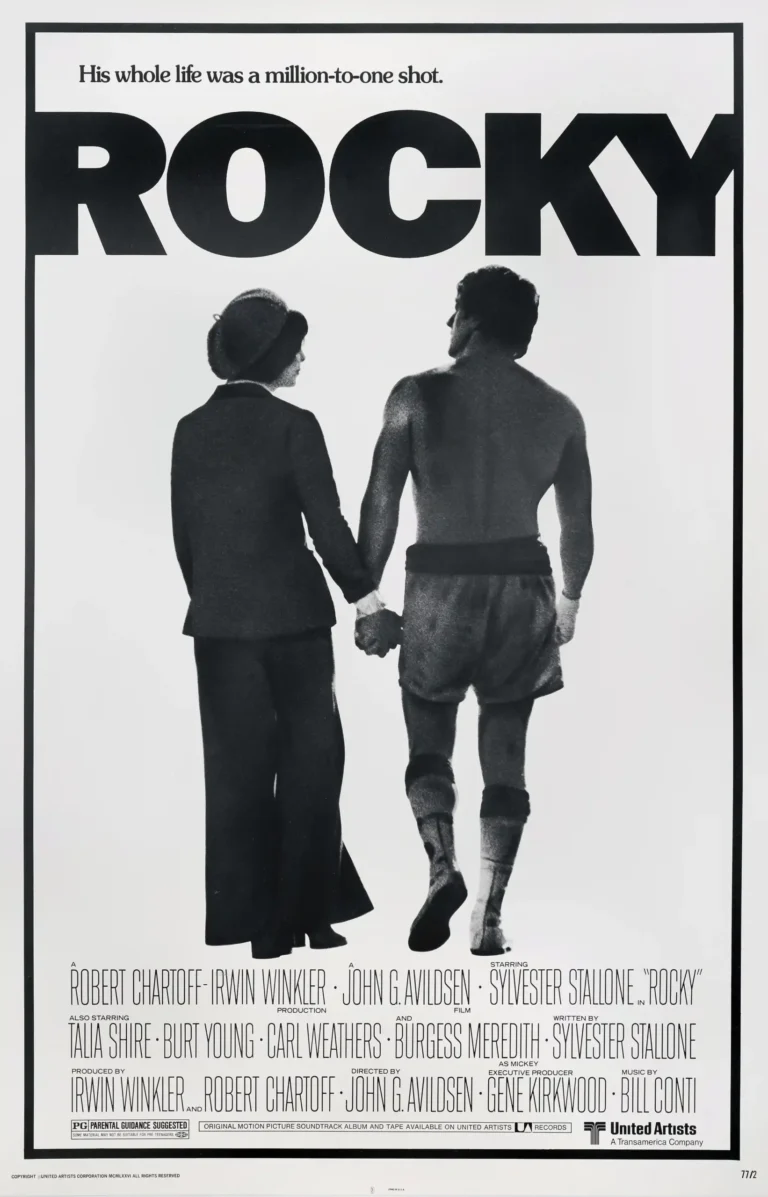Rocky Movie Poster - 1976 Original Theatrical Poster