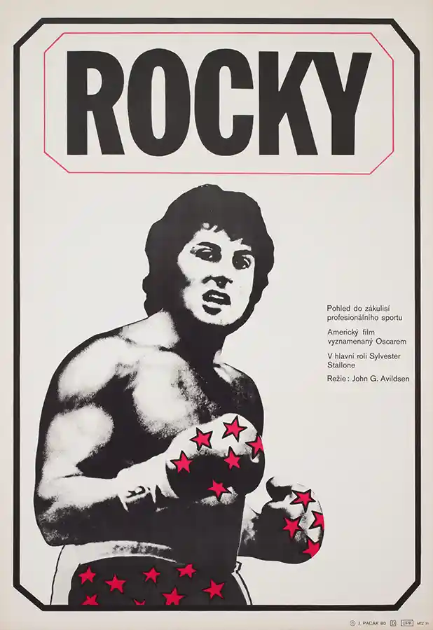 Rocky Movie Poster – Collector Poster: Minimalist Action Wall Art Print