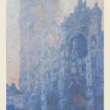 Claude Monet Rouen Cathedral Facade and Tour d'Albane Art Print