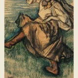 Russian Dancer 1899 Edgar Degas Impressionist Art Print