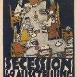 Egon Schiele Secession 49th Exhibition 1918 Viennese Art Print