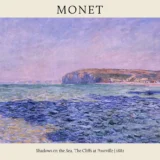 Shadows on the Sea Claude Monet Pourville Cliffs Art Print