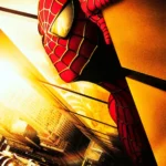 SpiderMan Advance Movie Poster with Twin Towers Image Columbia PicturesMarvel 2001